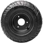 13x5.00-6 Tire and Wheel Rim Assembly 13x5-6 Lawn Mower Tire 3 Lug Rim 6" Go Kart Wheel Road Tire Tubeless for ATV Quad Buggy 4 Wheeler Scooter Mini Bike Garden Tractor Snow Blower Wheelbarrow