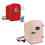 Koolatron Portable 4L Mini Fridge - Bar Fridge for Bedroom, Skincare, Cosmetic