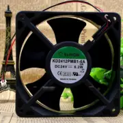 SUNON KD2412PMB1-6A 24V 6.2W 12038 12CM inverter industrial cooling fan