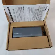 StarTech USB C Multiport Adapter (DKT30CSDHPD3) NEW!