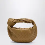 [Bottega Veneta] Dark Praline Mini Jodie bag One size Brown