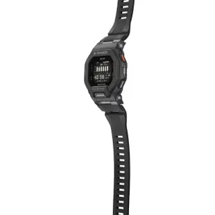 【CASIO 卡西歐】G-SHOCK 藍牙連線 方形運動腕錶 母親節 禮物(GBD-200-1)