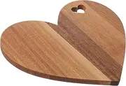 PRETYZOOM Heart Shaped Cutting Board - Valentines Day Wooden Charcuterie Board, Love Heart Serving Platter, Holiday Cheese Board, Food Serving Tray
