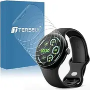 [8 Pack] T Tersely Screen Protector for Google Pixel watch 3 2024 /Pixel watch 2 2023/ Pixel watch 2022 (41MM), Premium TPU Soft Flex Full Coverage Anti-Scratch HD Clear Screen Protector Film Guard