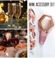 7 PCs- Accessory Gift Set Wine Bottle Corkscrew Opener