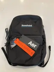 AER City Pack X-PAC Collection Backpack. “BasePoint” Logo. Grey/Black. NEW.