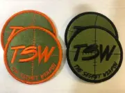TSW logo VELCRO® BRAND Hook and loop morale patch