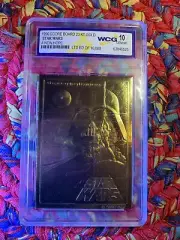 1996 Score Board "Star Wars Edition" 23 KT Gold 7 Card Set 10 GEM-MT Ltd Edit