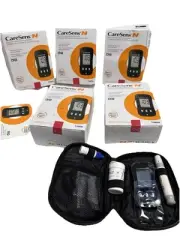 Health Care Blood Glucose Monitor Kit W/ 100 Blood Sugar Test Strips,100 Lancets