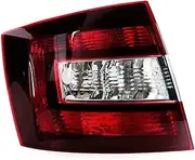 Tail Rear Lights for Skoda for Spaceback 2014 2015 2016 2017 2018 2019 Tail Driving Brake Taillight Warning Signal Lamp Car Tail Light Cover No Bulb Rear Taillights(Left)