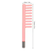 High Frequency Electrotherapy Instrument Dandruff Removal Glass Comb Shaped FAD
