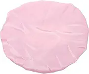 Ipetboom Bathing Shower Cap for Boys and Girls Soft Polyester Dome Cap Night Hat Adjustable Clip Waterproof for Toddlers Babies