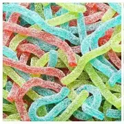 Haribo Gummi Candy, Z!NG Sour S'ghetti, 5-Ounce Bags [Pack of 4]