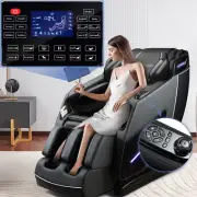 HOMASA 4D Massage Chair Zero Gravity Full Body SL Track Shiatsu Recliner Chair