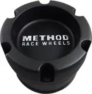 Method Flat Black Wheel Cap 6 LUG Wheel Center Cap # 1524b114-1-s1 (1 CAP) NEW
