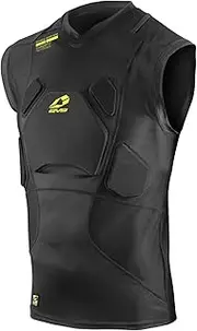 EVS Sports Men's Tug Top - Impact Vest (Black, Small)
