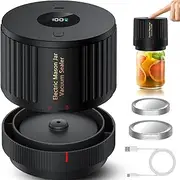 LOVE MOMENT Electric Mason Jar Vacuum Sealer Kit for Wide Mouth and Regular Mouth Mason Jars