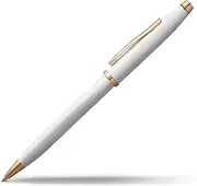 Cross Century II Refillable Ballpoint Pen, Medium Ballpen, Includes Luxury Gift Box - Pearlescent White Lacquer