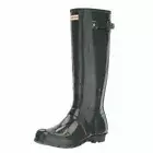 HUNTER BOOT WMN ORG TALL GLOSS WATERPROOF DARK SLATE 7