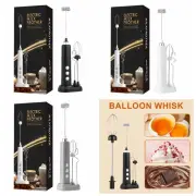 3 In 1 Handheld Milk Frother 304 Stainless Steel Handheld Foam Maker