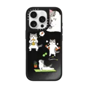 iPhone 16 Pro Mirror Case MagSafe Compatible Bean The Cat Fitness