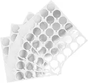 MERRYHAPY False Eyelash Glue Pad Set 900 Sheets Lash Grafting Tool Silver Color for Eyelash Extensions
