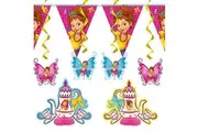 Unique Mulicolor Disney Fancy Nancy Decorating Kit 7 Pieces - Unleash Your Inner Artist with an Exclusive, All-In-One Party Decor Set for Kids Fans