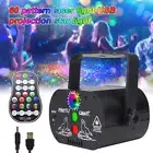 Laser Stage Lighting 60 Pattern Projector LED RGB DJ Disco KTV Show Party Light