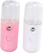 HAPINARY Nano Mist Sprayer Face 2pcs 30ml Mini Humidifier Sprayer for Dry Skin Portable Beauty Instrument Usb Charge
