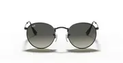 Ray-Ban Round Flat Grey Gradient Lenses Sunglasses