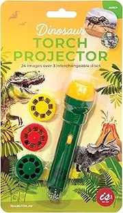 IS Gift Dinosaurs NC Torch Projector, 22.6 x 13.1 x 3.4 cm