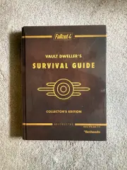 Fallout 4 Vault Dweller's Survival Guide Collector's Edition w/ Cards+Map SEALED