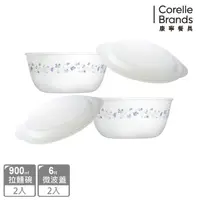 在飛比找momo購物網優惠-【美國康寧 CORELLE】4件式拉麵碗組(均一價)