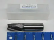 7/8" 4-FLUTE SINGLE END SOLID CARBIDE ROUGHING (HOG) TURBO CARBIDE END MILL