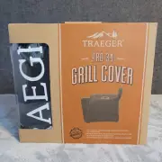 Traeger Pro 34 Full Length Grill Cover Black BAC380 NEW in Box