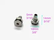 2PCS Fuel Vent Fitting for RC Fuel Line Systems L14xD9xd5mm (US SELLER/SHIP)