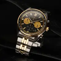 在飛比找Yahoo奇摩購物中心優惠-SEIKO 精工 CS系列金色熊貓錶計時手錶 迎春好禮-41