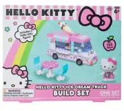 Hello Kitty Build Set & Figure Ice Cream Truck 125 Pieces