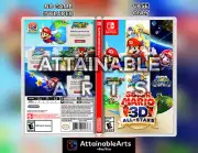 Super Mario 3D All-Stars: Game Case/Custom Cover (Nintendo Switch) - NO GAME