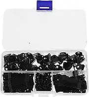 Anneome 1 Set Picture Hooks for Hanging Painting Hangers Picture Frame Hanging Tool Picture Hanging Art Hanging Kit Picture Hangers Picture Hanger Kit Wall Hanging Kit D Hooks Iron Black