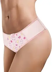 [LittleForBig] Men's Hipster Briefs Usagi Moon Mesh Shaping Tucking Gaff Briefs for Sissies Crossdressers Transgender