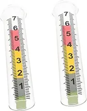 BESPORTBLE Outdoor Yard Rain Gauge Test Tube Freeze Proof Rain Measurement Tool for Garden Accurate Scale