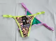 Bonds Ladies WRBLW 01K Icons Mini Gee G String Brief 2 Pack Size 16 New