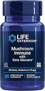 Life Extension Mushroom Immune with Beta Glucans