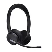 Yealink WH64 Dual Teams DECT Wireless Headset, DECT & Bluetooth Wireless, Busylight, 3-Mic Noise Cancellation, Charging Stands, Carrying Bag