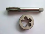 New 1 set HSS Machine 1 1/16-24UN right-hand Plug Tap and Die Thread Tools