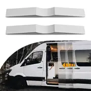 2Pcs Car Sliding Door Stop Kit Stopper for Sprinter Transit Silver