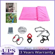 Aerial Silk Yoga Swing Hammock 3 Yard Trapeze Antigravity Pilates Kit 2.8m×2.8m
