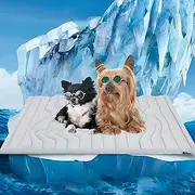 Dog Cooling Mat - 2025 Upgraded Pet Cooling Pad, Summer Cooling Mat - Portable Dog Cool Bed for Summer, Non-Slip Washable - for Dog Cats in Heating and Cooling pad Coolings Mat