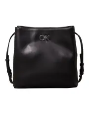 [Calvin Klein] Convertible Bucket Bag in Black